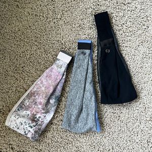 Bundle of 3 Lululemon Headbands.